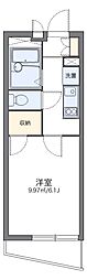 レオパレス久保吉 1Kの間取図画像