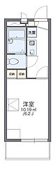 レオパレスコスモス1 1Kの間取図画像