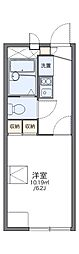 レオパレスセラン 1Kの間取図画像