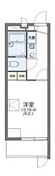 レオパレス上住吉 1Kの間取図画像