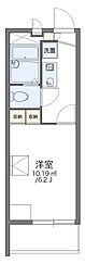 レオパレスイズオ 1Kの間取図画像