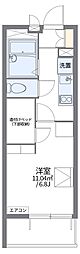 レオパレスメゾンド玉川 1Kの間取図画像