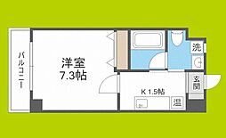 RITZ新今里 1Kの間取図画像