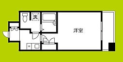 ニューシティアパートメント西天満 1Kの間取図画像