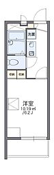 レオパレストラスト 1Kの間取図画像