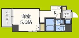 VERDEEBISU 1Kの間取図画像