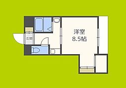 キンキ宝ハイツ 1Kの間取図画像