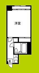 ステュディオ新御堂 1Kの間取図画像