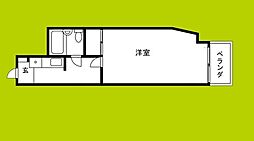 ハイツ葵 1Kの間取図画像