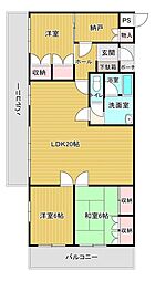 間取図画像 3SLDK