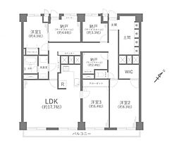 間取図画像 3SLDK