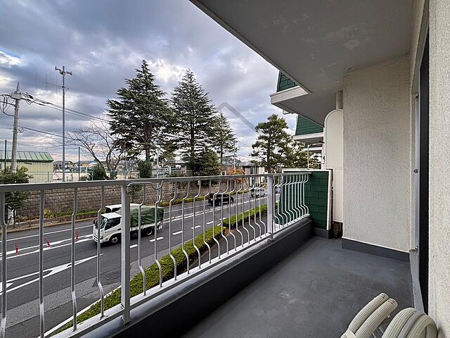 バルコニー ダイヤリッジ常盤平 2階/206号室