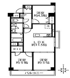 間取図画像 3LDK