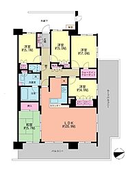 ユトリシア四番街 5LDKの間取図画像