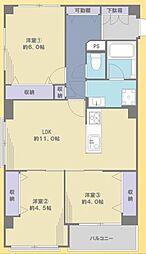 間取図画像 3LDK