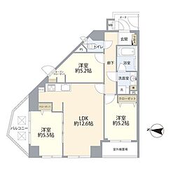 プライマリー椎名町 3LDKの間取図画像