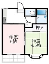 大阪府大阪狭山市茱萸木6丁目（賃貸アパート2K・1階・29.81㎡） その2