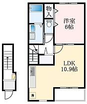 大阪府堺市東区野尻町47-1（賃貸アパート1LDK・2階・44.39㎡） その2