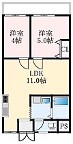 大阪府堺市中区小阪339-1（賃貸マンション2LDK・4階・49.00㎡） その2