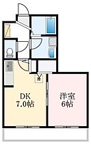 大阪府堺市中区深井水池町（賃貸アパート1DK・3階・33.56㎡） その2