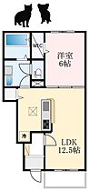 大阪府堺市美原区北余部251-1（賃貸アパート1LDK・1階・44.70㎡） その2