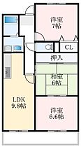 大阪府富田林市大字新堂（賃貸マンション3LDK・3階・65.34㎡） その2