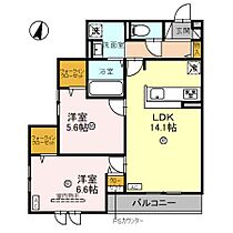 大阪府堺市東区日置荘西町4丁956-11.956-12（賃貸アパート2LDK・3階・61.87㎡） その2