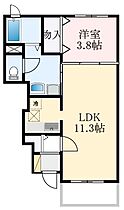 大阪府堺市中区深井清水町1072-1（賃貸アパート1LDK・1階・37.13㎡） その2