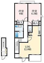 大阪府堺市南区宮山台3丁（賃貸アパート2LDK・2階・62.58㎡） その2