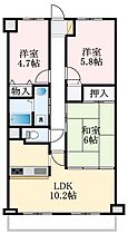 大阪府堺市東区野尻町（賃貸マンション3LDK・2階・63.80㎡） その2