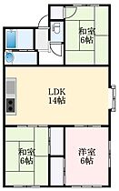 大阪府堺市中区土師町1丁8-3（賃貸アパート3LDK・2階・60.75㎡） その2