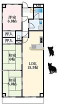 セルサス和泉  ｜ 大阪府和泉市観音寺町（賃貸マンション3LDK・6階・73.02㎡） その2