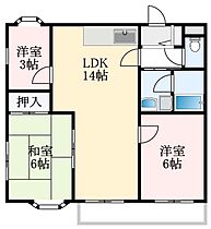 大阪府堺市中区土師町1丁（賃貸マンション3LDK・1階・58.32㎡） その2