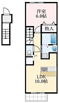 大阪府堺市中区毛穴町（賃貸アパート1LDK・2階・41.98㎡） その2