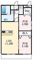 大阪府富田林市旭ケ丘町8-21（賃貸アパート2LDK・5階・56.32㎡） その2