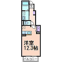 シャン・ド・フルールII  ｜ 栃木県鹿沼市上殿町（賃貸アパート1R・1階・33.15㎡） その2