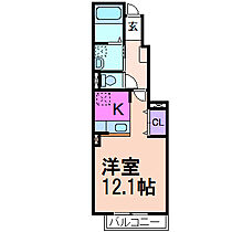 デスパシオ　C棟  ｜ 栃木県鹿沼市貝島町（賃貸アパート1K・1階・32.90㎡） その2