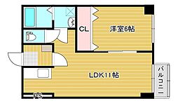 第一コーポラス 2階/-