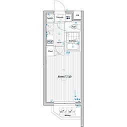 PalaisHomes石神井公園 1Kの間取図画像