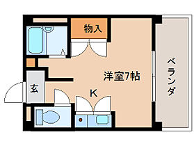 サンふくむらびるパートII 303 ｜ 奈良県奈良市鍋屋町2-6（賃貸マンション1R・3階・20.46㎡） その2