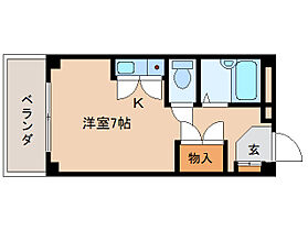 サンふくむらびるパートII 202 ｜ 奈良県奈良市鍋屋町2-6（賃貸マンション1R・2階・20.46㎡） その2