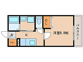 ハーベストII 201 ｜ 奈良県奈良市高畑町395（賃貸アパート1K・2階・26.50㎡） その2