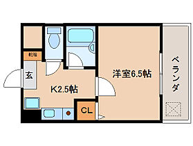 メゾンケイティーエス 502 ｜ 奈良県奈良市三条町606-56（賃貸マンション1K・5階・20.18㎡） その2