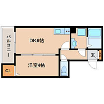 （仮称）ジーメゾン奈良エルカーサ  ｜ 奈良県奈良市法蓮町（賃貸アパート1DK・2階・27.47㎡） その2