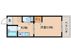 アーネスハイツオータニ 201 ｜ 奈良県奈良市高畑町859-10（賃貸アパート1K・2階・19.89㎡） その2