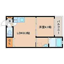 Speciale杉ケ町 104 ｜ 奈良県奈良市杉ヶ町12-2（賃貸アパート1LDK・1階・30.01㎡） その2