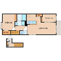 万葉まほら荘  ｜ 奈良県奈良市南京終町4丁目346-2（賃貸アパート1LDK・2階・50.74㎡） その2