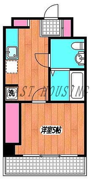 東京都新宿区住吉町(賃貸マンション1K・4階・23.80㎡)の写真 その2