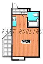 東京都杉並区方南１丁目（賃貸マンション1R・1階・15.00㎡） その2