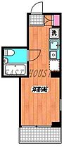 東京都渋谷区幡ヶ谷２丁目（賃貸マンション1R・3階・16.00㎡） その2